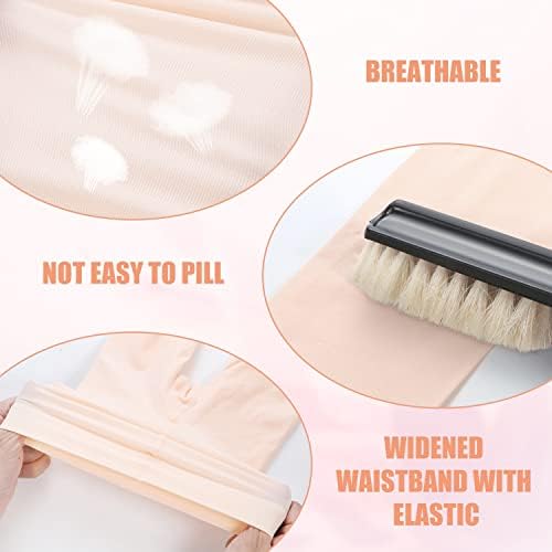 AIEX 2 Paires Collants de Ballet à Pieds, Legging Ballet Collants pour Filles Enfants Femmes Tout-Petits Étudiants Pratiquent – Image 4