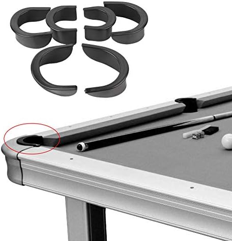 KEENSO revêtements de table de billard, doublures en caoutchouc de poche de trou de Table de billard de billard, remplacement de doublures de poche de table de billard en plastique, accessoire de bill – Image 3
