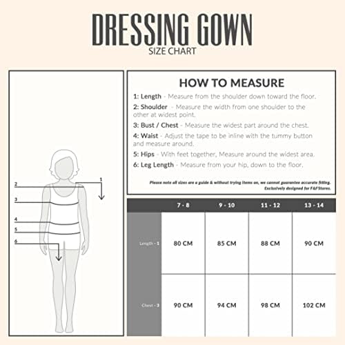 CityComfort Robe de Chambre Polaire Enfant, Peignoir Garçon Fille en Pilou, Taille Enfant et Adolescent 7-14 Ans – Image 7