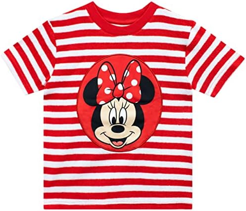 Disney T-Shirt et Short | Vetement Fille Ete | Tenue Minnie Mouse Serviette de Plage – Image 2