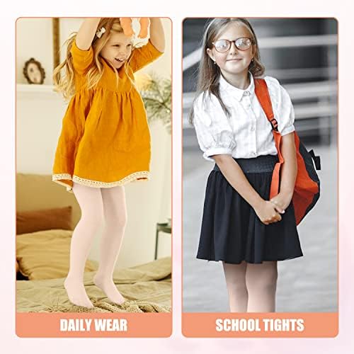 AIEX 2 Paires Collants de Ballet à Pieds, Legging Ballet Collants pour Filles Enfants Femmes Tout-Petits Étudiants Pratiquent – Image 6