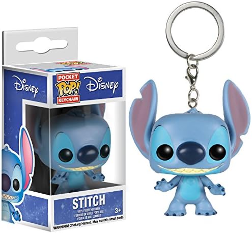 Funko Pocket Pop! Keychain: Disney - Stitch - Disney: Lilo & Stitch - Mini-figurine en Vinyle à Collectionner Porte-clés Fantaisie - Cadeau de Noël - Idée de Cadeau - Produits Officiels – Image 2