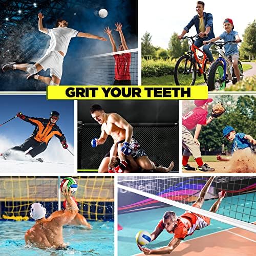 RDX Protège-Dents, Gouttière Coque Dentaire pour Rugby, MMA, Hockey, Judo, Karaté, Arts Martiaux et Boxe, Respirant et Ajustable, Contient Une boîte de Rangement Unique, Adultes de Plus de 12 Ans – Image 5