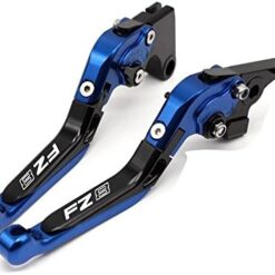Accessoires de moto - Leviers de frein et d'embrayages extensibles en aluminium usiné CNC pour Yamaha FZ8 2011-2015