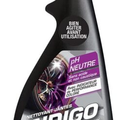 Nettoyant Jantes Indigo GMK 500ml - Neoclean - Décontaminant Ferreux - Polyvalent pour Toutes les Surfaces Extérieures - Élimine les Particules Métalliques Sans Risque de Micro-Rayures