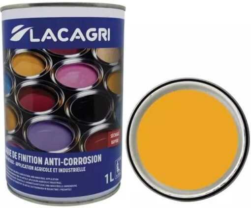 Lacagri Caterpillar LA 3067 Peinture antirouille 3 en 1 Couche de finition et apprêt Jaune