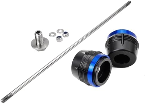 CCYYMOWOK pour R1200GS R1250GS ADVENTURE GS1200 R 1250 GSA R1200 GS 2014-2023 Moto Essieu Avant Fourche Slider Protection Contre Les Chutes (Bleu) – Image 5