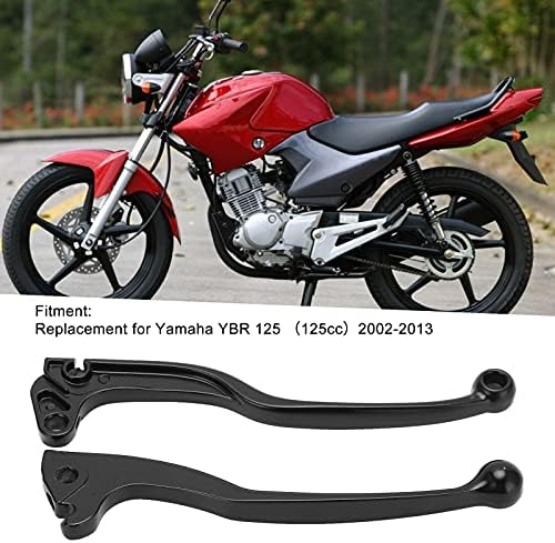 Poignée d'embrayage de frein, alliage d'aluminium 2 pièces levier de poignée d'embrayage de frein de moto durable pour remplacement de cycle automatique pour YBR 125 (125cc) 2002‑2013 – Image 7