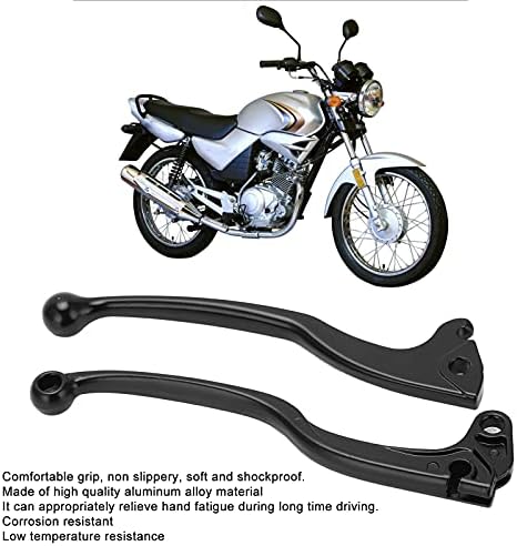 Poignée d'embrayage de frein, alliage d'aluminium 2 pièces levier de poignée d'embrayage de frein de moto durable pour remplacement de cycle automatique pour YBR 125 (125cc) 2002‑2013 – Image 3
