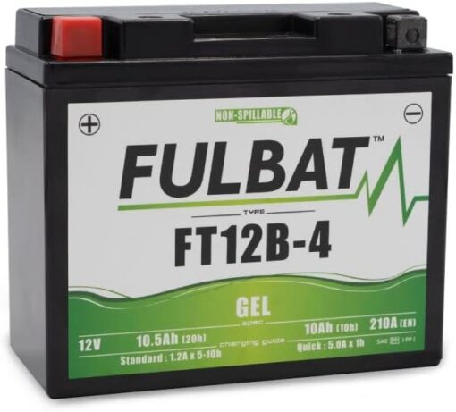 YT12B-BS FT12B-4 Batterie Full BAT à gel prête à l'emploi Ducati Hypermotard 796 821 1000 1100