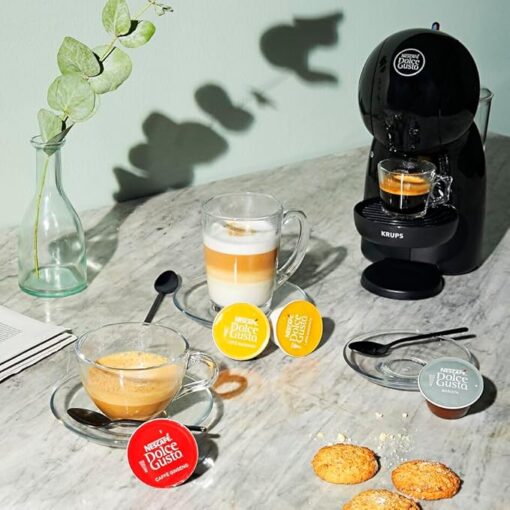 Nescafé Dolce Gusto KP1A3BKA Petit XS, 0.8cl, Noir, Bouton Noir – Image 6