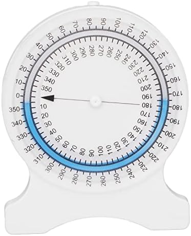 Inclinomètre à Bulles, Outil de Mesure de la Plage de Preuve de Mouvement, Bonne étanchéité Cadran Rotatif Anti-rayures Plage de L'outil de Mesure de Mouvement Inclinomètre de