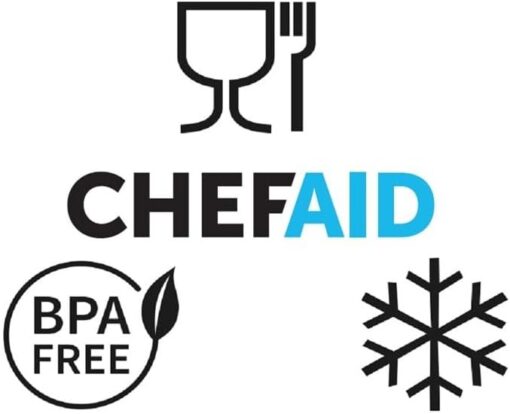 Chef Aid Presse-ail, Hachoir en Acier Inoxydable de Haute qualité, fabriqué pour écraser, éplucher et hacher Facilement l'ail, Le Gingembre, l'oignon tranché et Plus Encore – Passe au Lave-Vaisselle – Image 7