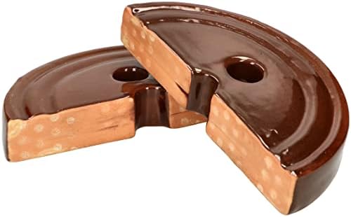 KOTARBAU® Pot à fermentation en faïence, 8 l, avec couvercle et pierre de lestage, hermétique, pour choucroute, concombre, en terre cuite, en faïence, marron – Image 4