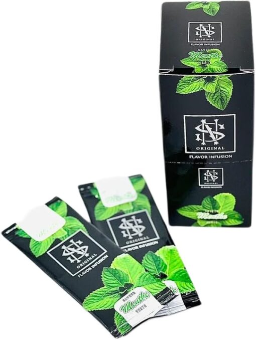 Lot de 30 Cartes à Infusions - Saveur Menthe Verte - NS Originial - Languettes aromatiques - Cartes aromatiques – Image 3