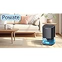 Powate Déshumidificateur 1000 ML,Déshumidificateur d'Air Electrique Silencieux Portable Compact Arrêt Automatique,Silencieux,Résistance à La Moisissure,Lumière7 LED Couleur,Chambre,Bain, Armoire,Noir – Image 7