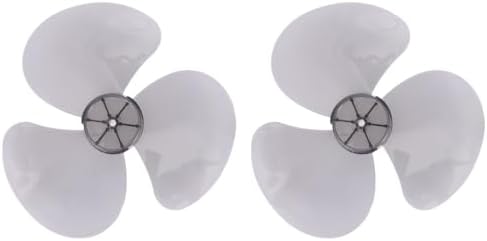 Gadpiparty 2 Pièces pale de ventilateur électrique Pale de ventilateur de 28 cm ventilateur mouche table ventilateur sur pied pales en plastique pales pour ventilateur de table vertical lame