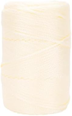 WNDUOKXH Fils à Crochet tricotés Creux en Polyester, Cordon épais pour l'artisanat de Bricolage, Fils à Crochet Creux pour Bricolage, Large Application, Kaki Clair – Image 15