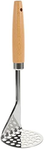 Kichvoe Pilon À Ail Pressoir A Fruit Outillage À Main À Main -Purée -Purée en Acier -Purée Ustensile -Purée Fruits -Purée pour À Domicile Garlic Outillage Nourriture pour Bébés