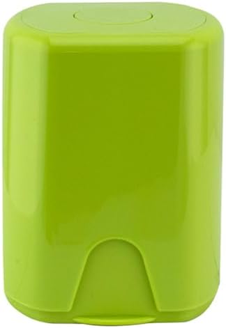 LS Kitchen - Coupe Frite/Legumes Manuel - Livré avec 3 Grilles de Coupe - Découpage des Pommes de Terre Grâce, Coupe Légumes Antidérapant pour Faire des Bâtonnets - Acier Inoxydable et ABS - Vert – Image 3