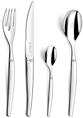 Lou Laguiole Jet 6 cuillères glace & long drink, Acier – Image 5