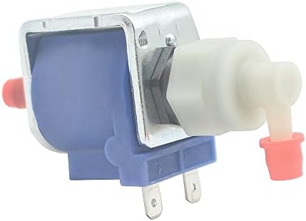 Jiayin JYPC-8 Pompe électromagnétique à piston 15 W AC 230 V – 240 V 50 Hz 110 cc/min Pompe électromagnétique pour balai à vapeur/fer électrique/nettoyeur vapeur, etc (coude) – Image 3