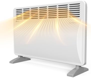 AIRMATE Chauffage d'appoint, Radiateur Electrique à Convection 1500W, 3 Modes, Chauffage Electrique économique Silencieux,Chauffage Electrique,Intérieur, Maison, Bureau