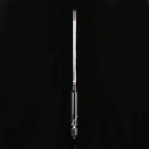 SHOTAY hydromètre testeur Vintage Bouteille de Mesure Ensemble Outils alcoolmètre Compteur d'alcool Compteur de Concentration de vin 0-100 hydromètre Alcool Outils Clair – Image 4