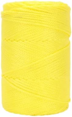 WNDUOKXH Fils à Crochet tricotés Creux en Polyester, Cordon épais pour l'artisanat de Bricolage, Fils à Crochet Creux pour Bricolage, Large Application, Kaki Clair – Image 24