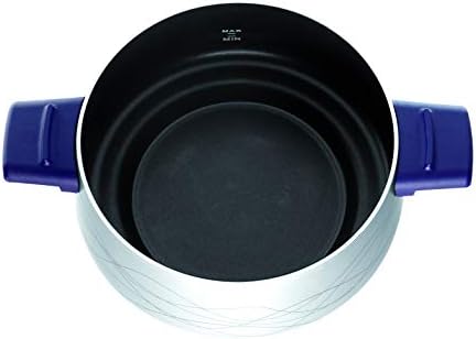 Tefal Appareil à fondue, Revêtement antiadhésif, Plateau rotatif avec 5 ramequins, Tous types de fondues, Fabriqué en France, Simply Invents EF351412, Bleu, Gris – Image 2