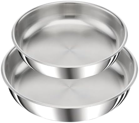 Tefal Ingenio Preference On Lot de 2 Poêles 24/28 cm + poignée amovible, Induction, Acier inoxydable, Empilable, Compatible lave-vaisselle, Fabriqué en France L9759002 – Image 2