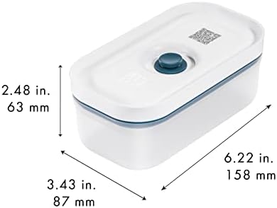 ZWILLING Boîte à vide Fresh & Save, boîte de rangement, plastique, La Mer, taille S (0,5 L, 16 x 9 x 6,5 cm) – Image 4