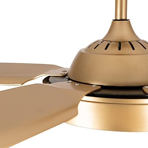 CREATE / WINDFLAT/Ventilateur de plafond avec lumière, Wifi et télécommande, or / 40W, Silencieux, Ø132 cm, 6 vitesses, minuterie 1 à 4h, été-hiver, double hauteur, moteur DC – Image 3