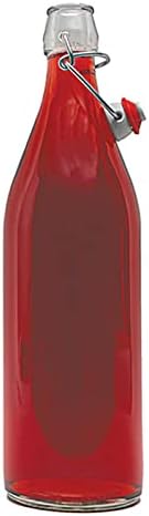 Casavetro 10 x 750 Bouteilles Vides en Verre Swing Bouchon en Caoutchouc Hermétique Réutilisable Rechargeable pour Home Brewing Gin Vinaigre d'Eau (10 x 750ml) – Image 5