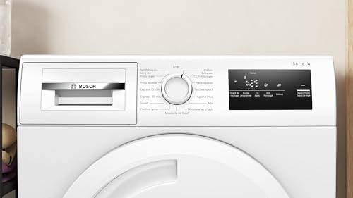 Bosch WTN83209FR Série 4, Sèche-linge à condensation, 8kg, 112 L, Design Antivibration, Blanc – Image 2