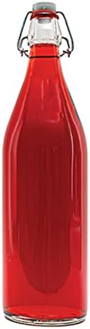 Casavetro 10 x 750 Bouteilles Vides en Verre Swing Bouchon en Caoutchouc Hermétique Réutilisable Rechargeable pour Home Brewing Gin Vinaigre d'Eau (10 x 750ml) – Image 4