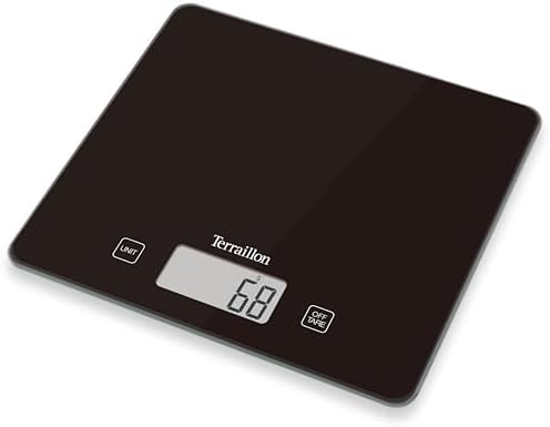 TERRAILLON - T1040 Balance de Cuisine - Argent - Capacité 5 kg - Tare, Conversions Liquides, Ultra-Fine – Image 9