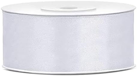 Decoraparty Ruban Noir de double Satin 25 mm, Bobine 25 mètres pour Décorations de fête, Bonbonnières, Gâteux, Fleurs, Faveurs de Mariage, Idées Cadeaux, Cartes de vœux Anniversaire et Nouvel An – Image 8