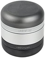 Kannastör GR8TR V2 Grinder – Corps solide avec écran en acier inoxydable facile à changer (Argent mat) – Image 7