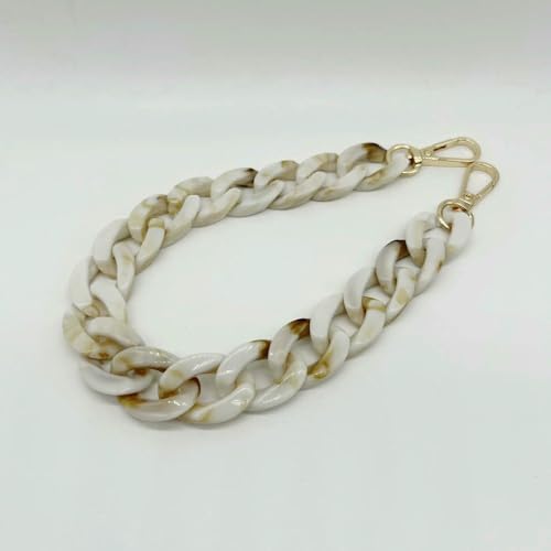 GYMIGE Chaîne de Sac en Acrylique Multicolore 40 cm 60 cm 120 cm Chaîne d'épaule de Bracelet de chaîne Mobile en résine Chaîne Acrylique – Image 3