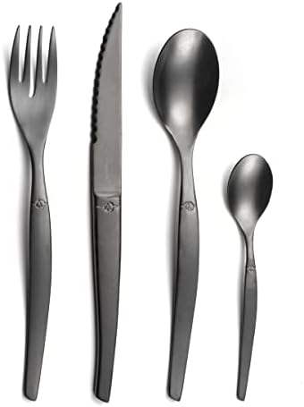 Lou Laguiole Jet 6 cuillères glace & long drink, Acier – Image 15