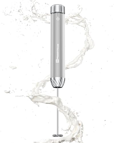 Maestri House Mousseur à Lait Rechargeable, Réglage de la Vitesse en Continu, Mousseur a Lait Café au Latte Premium électrique, Cappuccino au Chocolat Chaud Matcha – Image 10