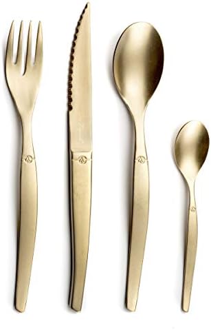 Lou Laguiole Jet 6 cuillères glace & long drink, Acier – Image 11