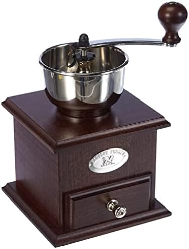 Peugeot Nostalgie Moulin à café Manuel Style Ancien, Mouture réglable, Couleur : Chocolat, Taille : 21 cm, Matière : Bois et INOX, 841-1 Noyer – Image 11