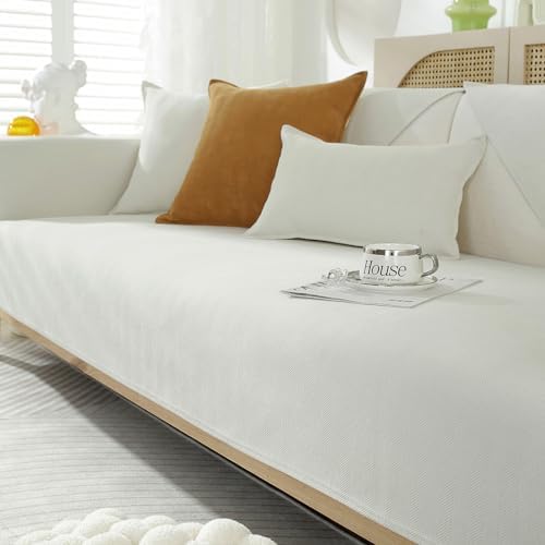 Housses de canapé en flanelle lavables - Nouvelles housses de coussin de canapé, Housse de canapé antidérapante 1 2 3 4 places pour canapé sectionnel, Housse de canapé en forme de L (Gris,70x150cm) – Image 18