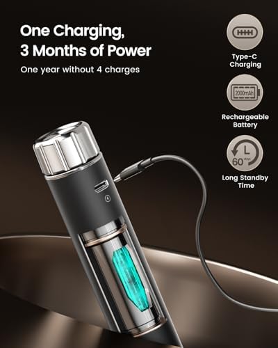 Maestri House Mousseur à Lait Rechargeable, Réglage de la Vitesse en Continu, Mousseur a Lait Café au Latte Premium électrique, Cappuccino au Chocolat Chaud Matcha – Image 5