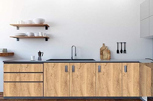 d-c-fix papier adhésif pour meuble effet bois Ruban Chêne - film autocollant décoratif rouleau vinyle - pour cuisine, porte, table - décoration revêtement peint stickers collant - 45 cm x 2 m – Image 3