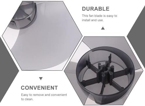 Gadpiparty 2 Pièces pale de ventilateur électrique Pale de ventilateur de 28 cm ventilateur mouche table ventilateur sur pied pales en plastique pales pour ventilateur de table vertical lame – Image 6