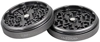 Kannastör GR8TR V2 Grinder – Corps solide avec écran en acier inoxydable facile à changer (Argent mat) – Image 5