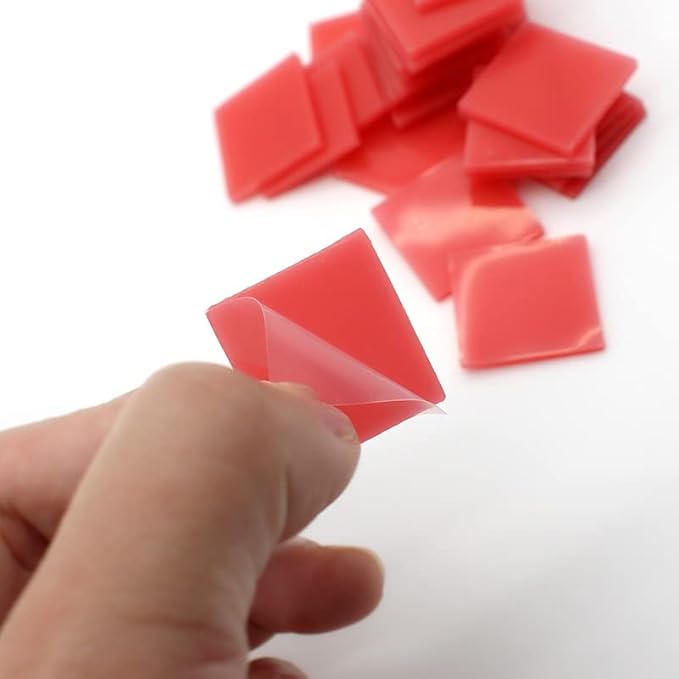 PIQIUQIU DIY Point De Croix Peinture Argile, 60pcs 2x2cm 5D Diamant Peinture Colle Argile Accessoires Colle Diamant Broderie Colle Point De Croix Peinture Peinture Argile Outil Plâtre Diamant Cire – Image 5